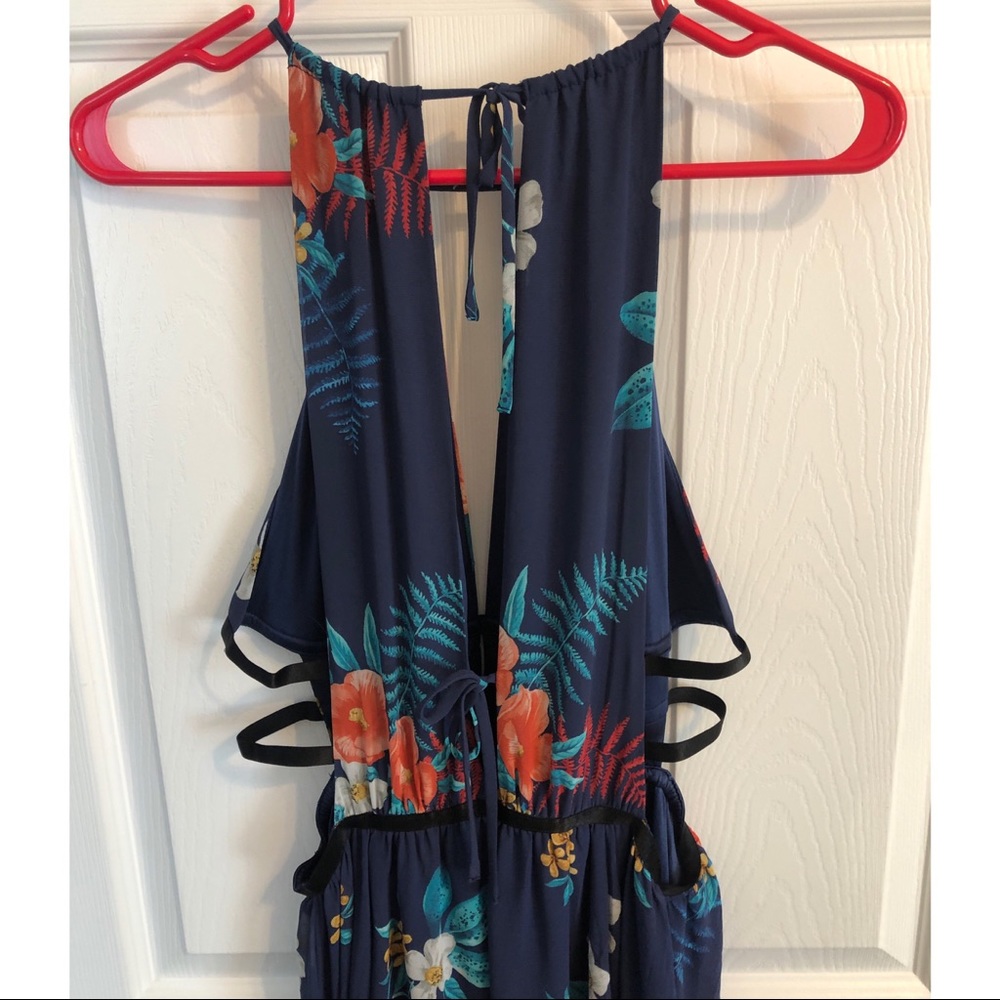 Maxi Dress with side cut outs